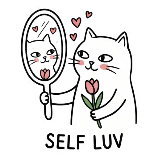 funny, cat, love, romantic, love you, WhatsApp, sticker, valentine (45)